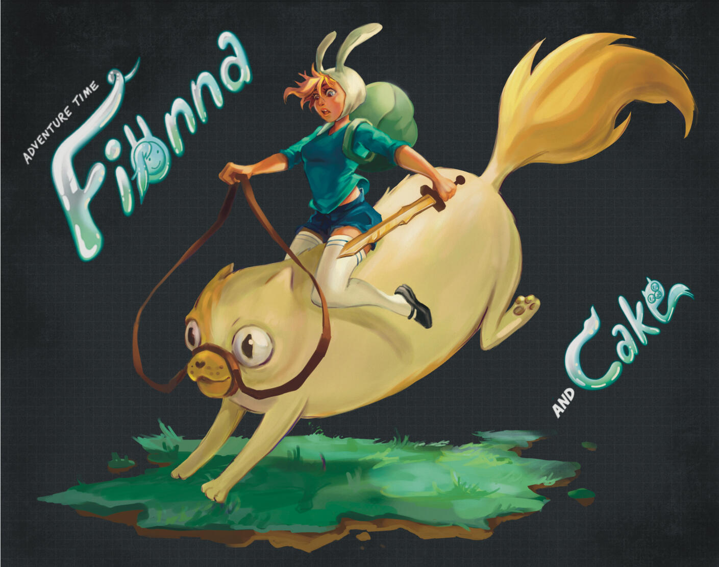 Fionna and Cake Fanart