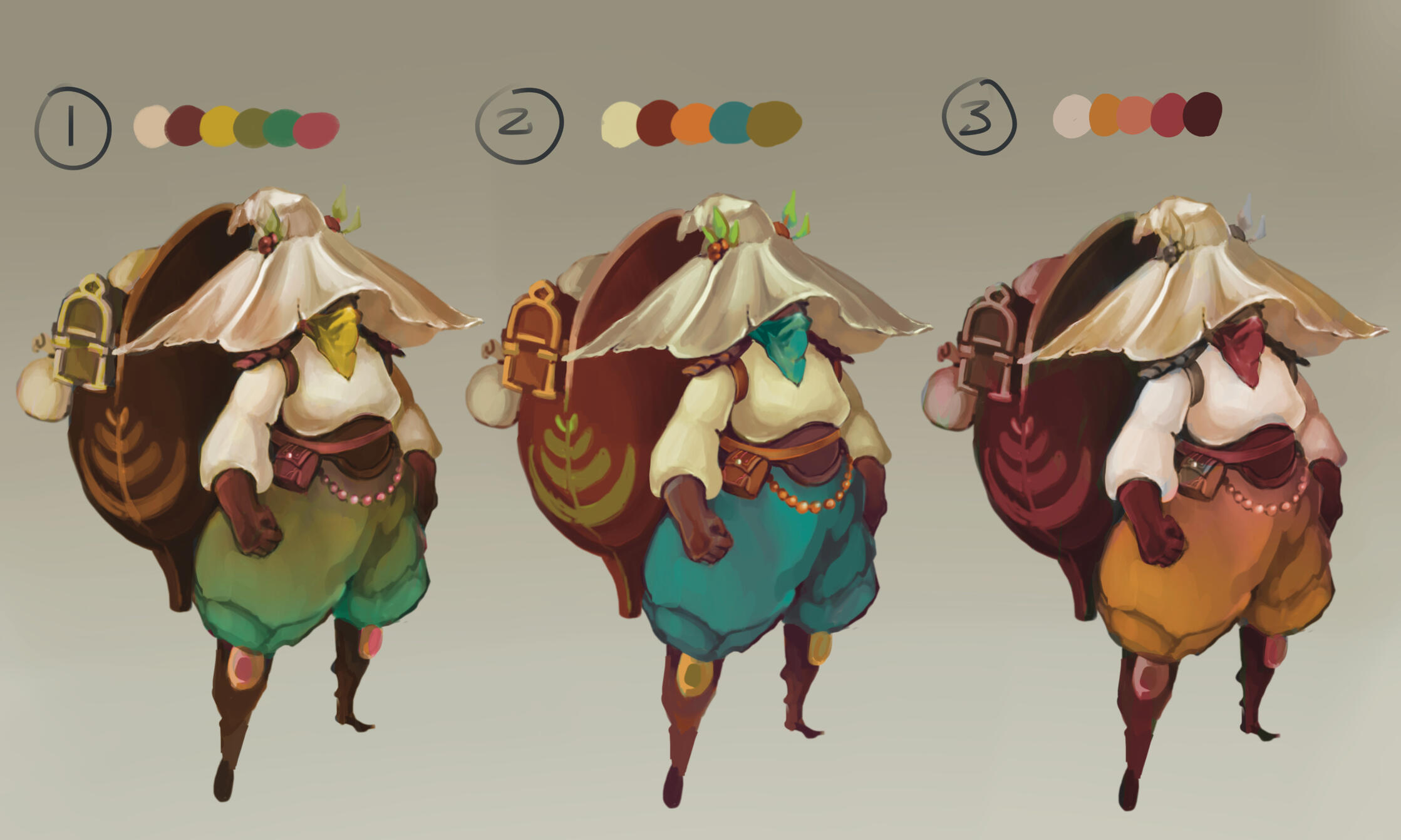 Coffee Merchant Color Variations